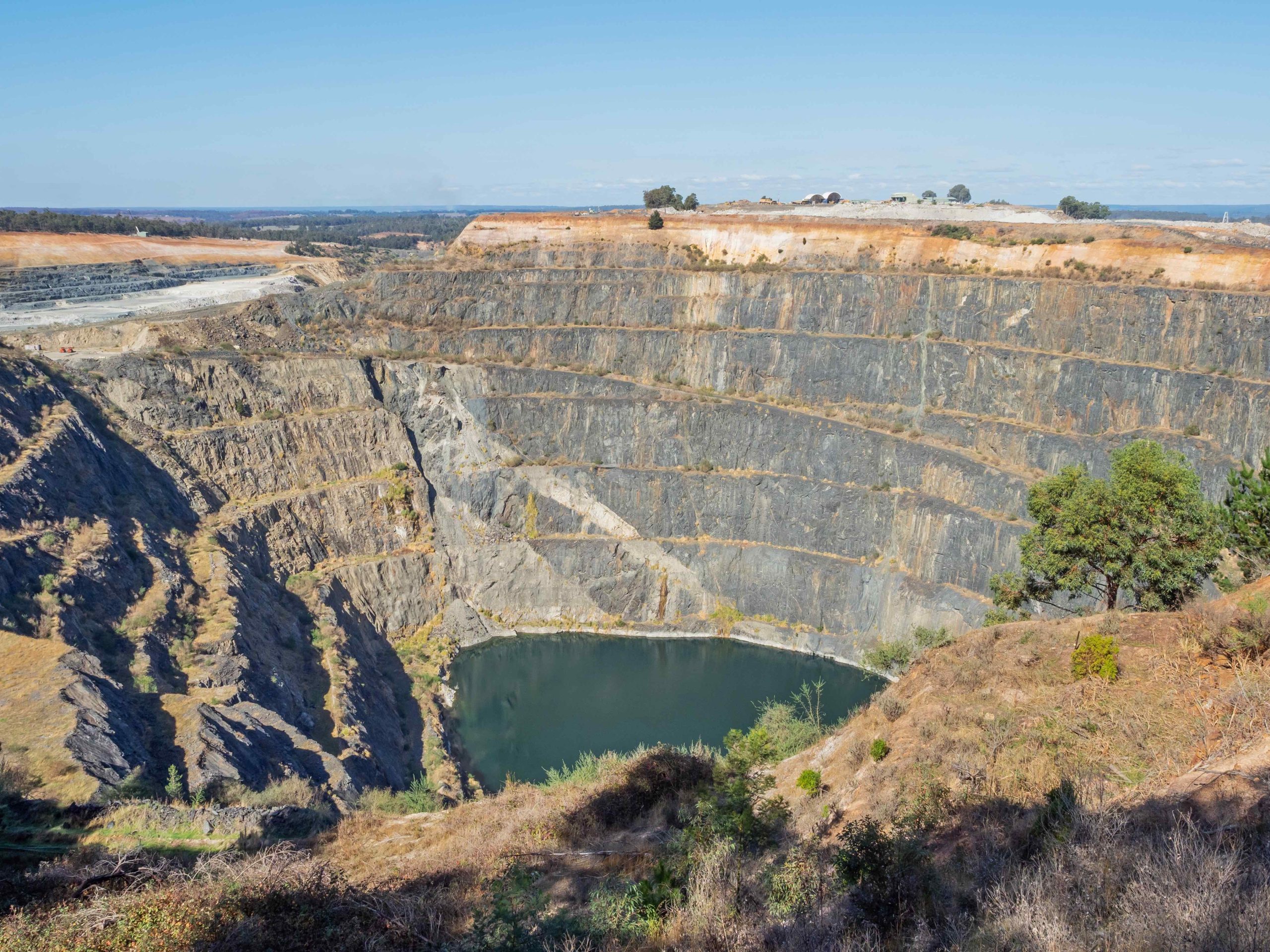 The Greenbushes mine in southwest WA supplies spodumene ore concentrate to the Albermarle Kemerton plant for processing into lithium hydroxide.