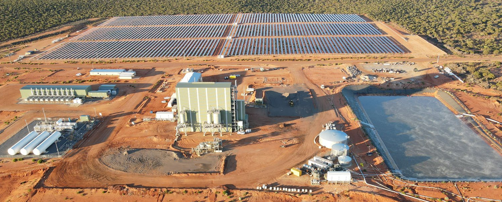 Coburn project – mineral separation plant.