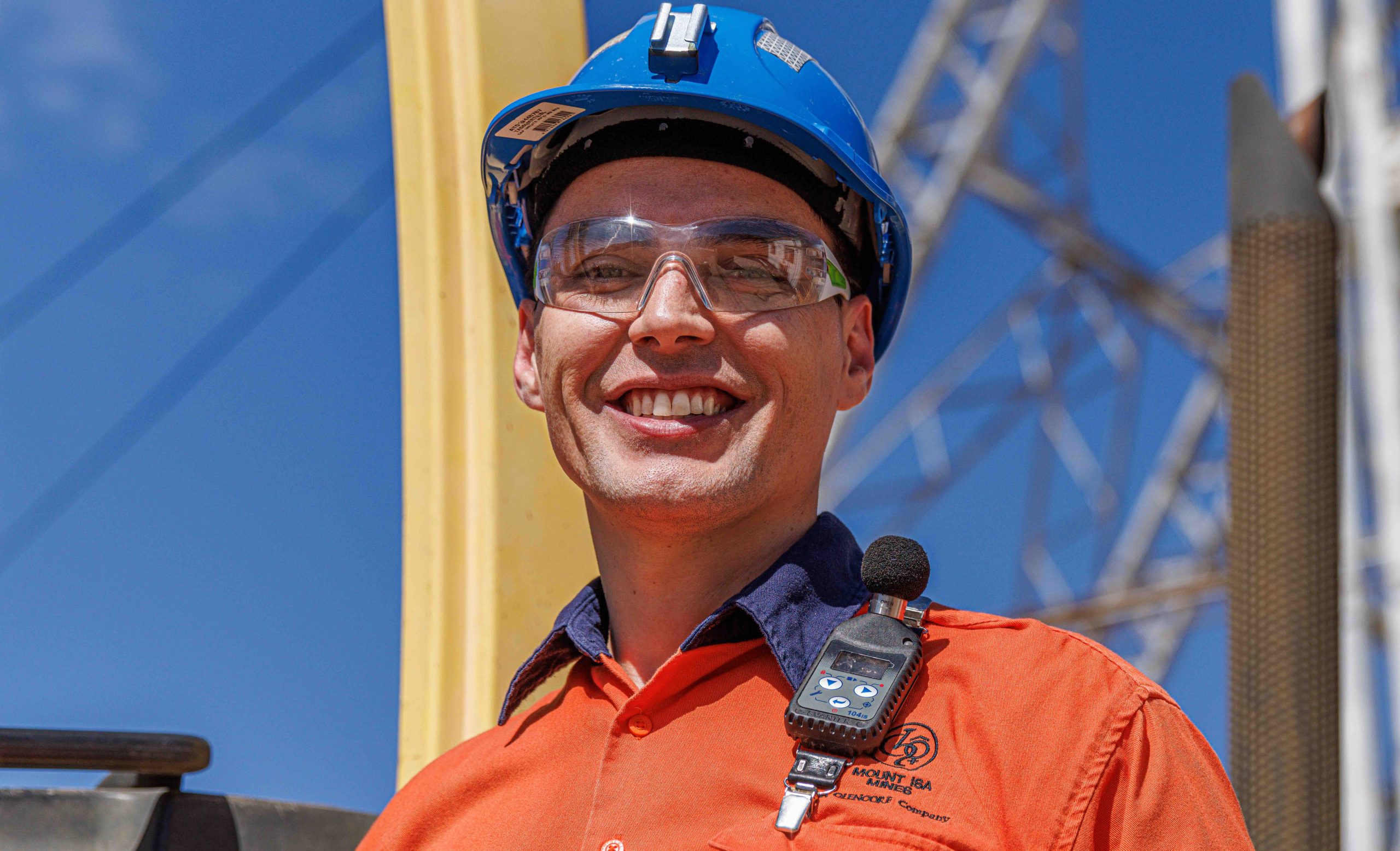 Marius from Glencore's Mount Isa Mines in Central Queensland is all miles.