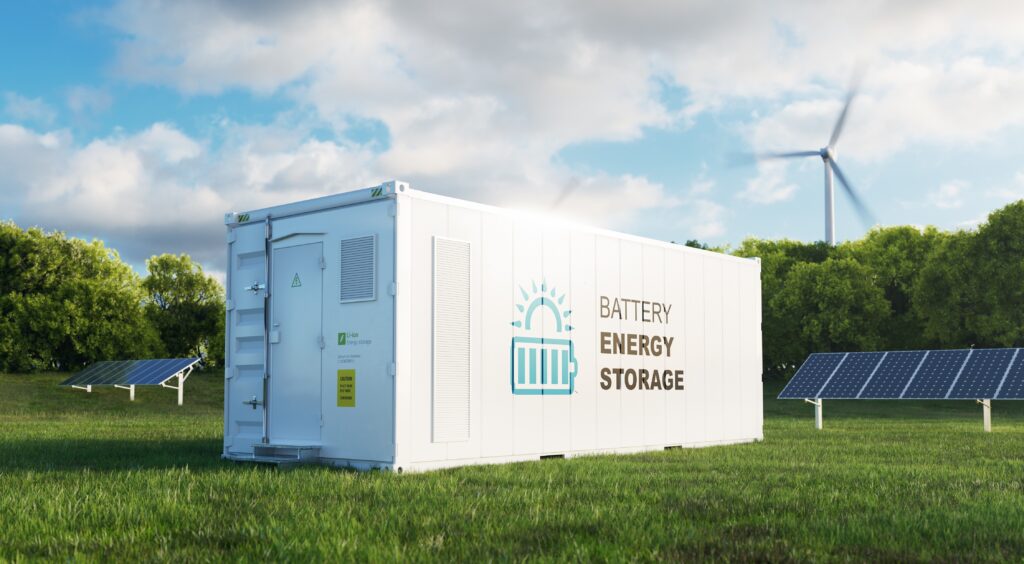 Battery energy storage system.