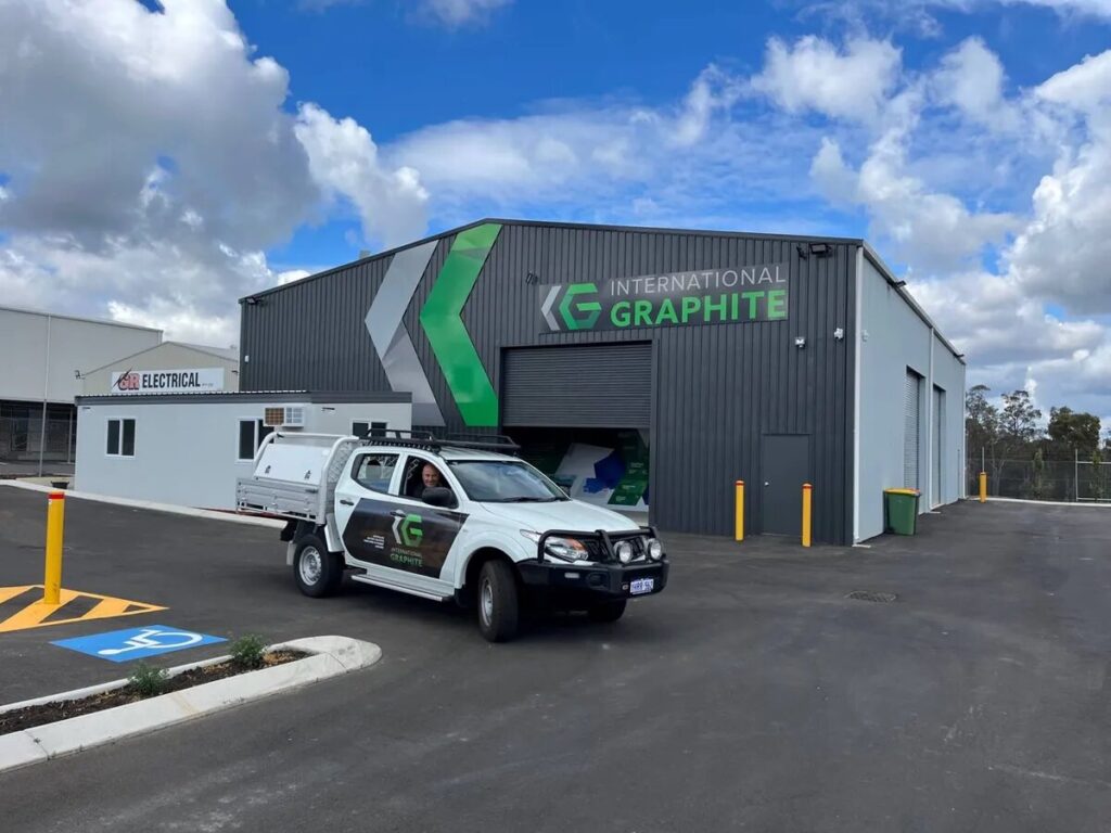 International Graphite’s research and development facility in Collie.