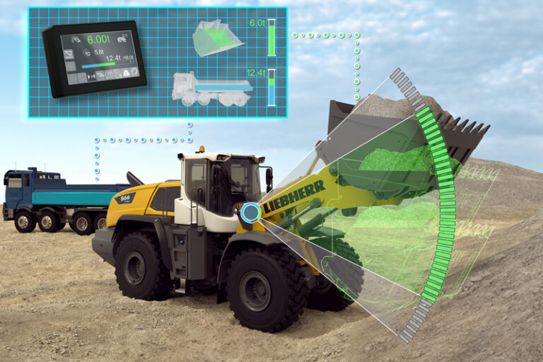 Liebherr's weighing system for wheel loaders.