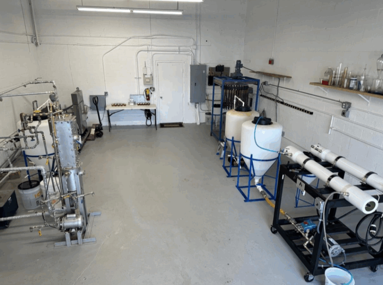Anson/A1 lithium sample demonstration plant at its Lithium Innovation Centre.