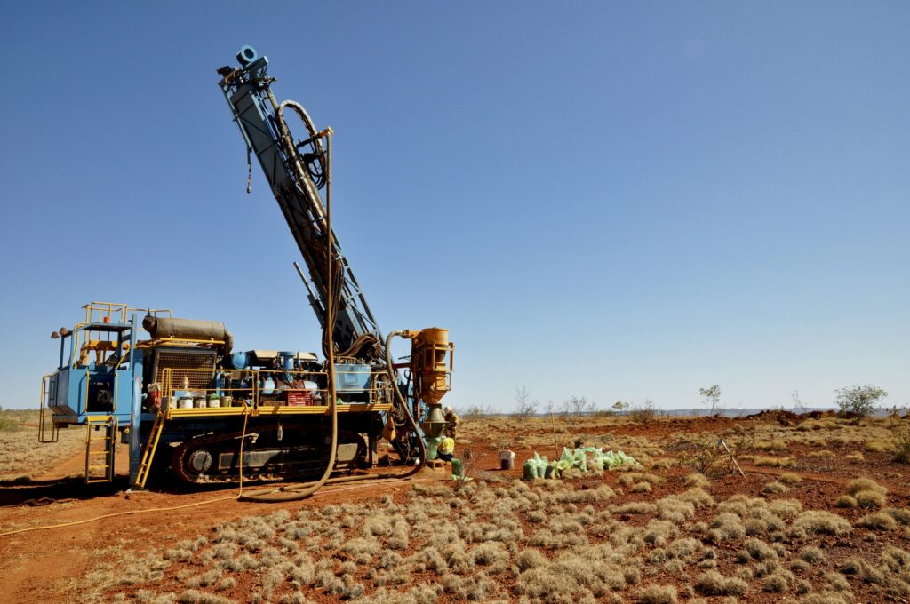 RC drill rig.