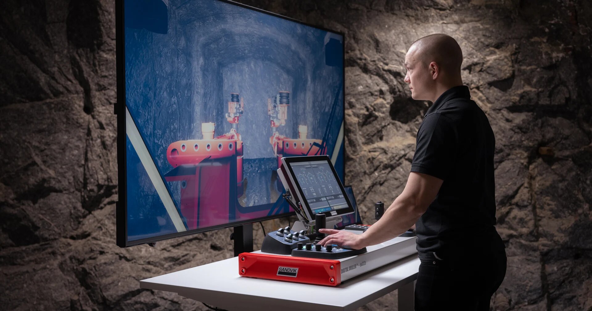 Digital Driller simulator.