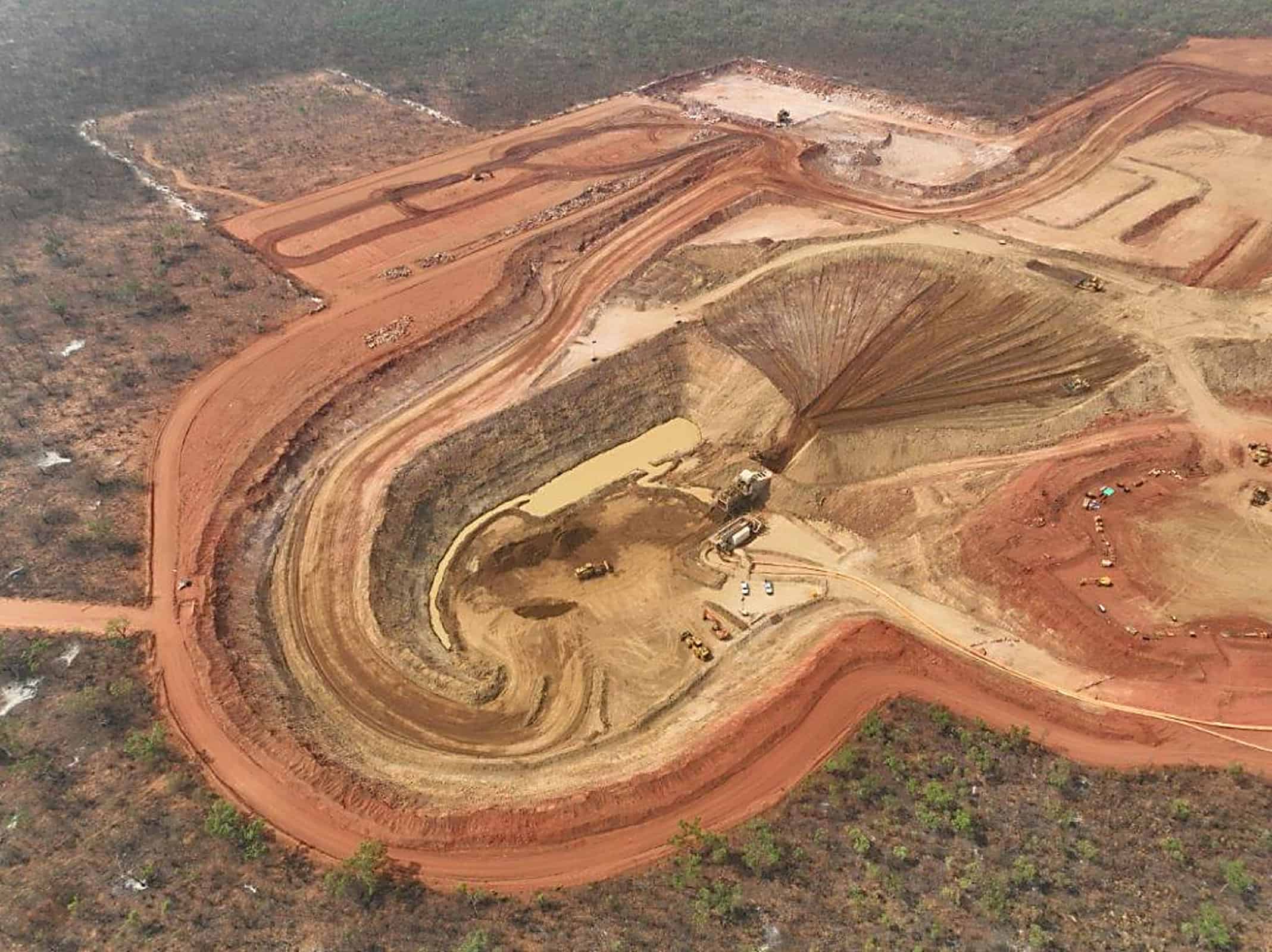 (Image source: Sheffield Resources) Aerial view of Thunderbird.