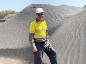 (Image source: Sheffield Resources) Sheffield Resources executive chair Bruce Griffin. 