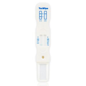 ToxWipe 7 is Australian Clinical Labs’ preferred on-site testing device for saliva.