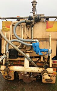 Aussie’s cast iron tanker pump in hydraulic drive is practically maintenance free.