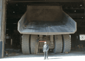 Dump Truck Coated with PP1195