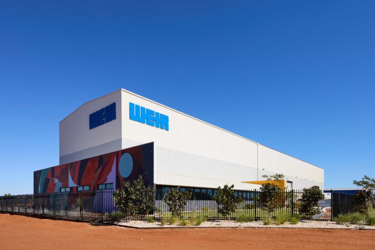 Weir’s new $28m Port Hedland service centre in the Pilbara, WA.