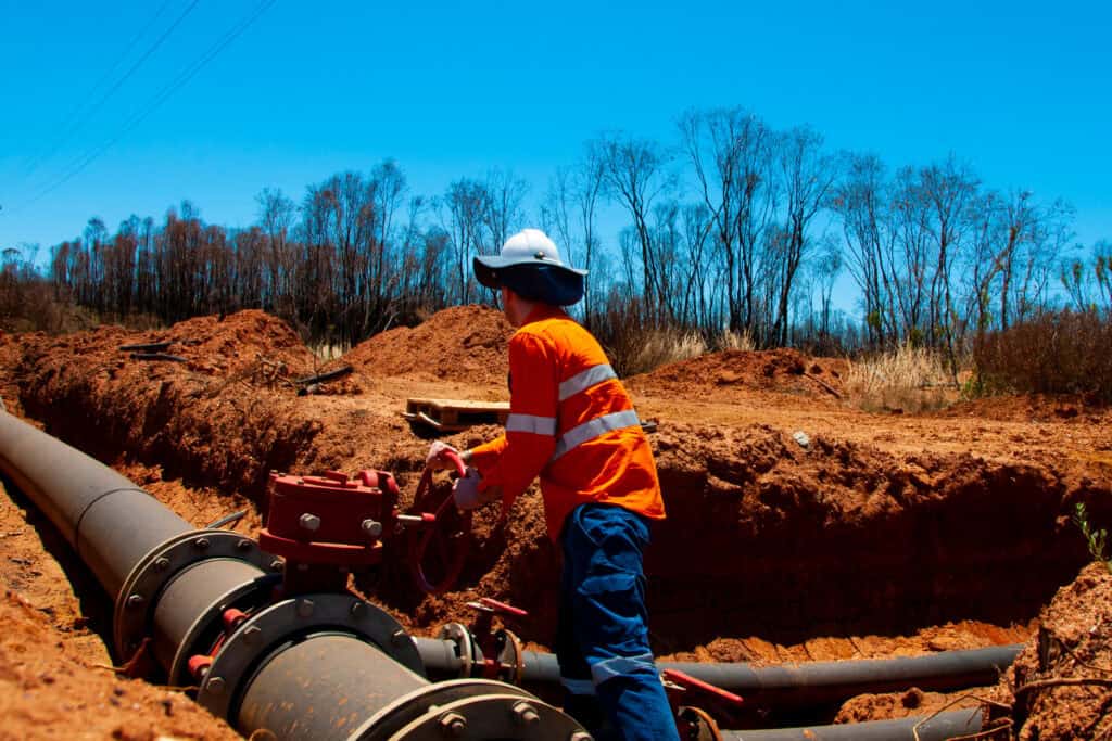 The completed pipeline will strengthen Central Queensland’s emerging hydrogen industry.