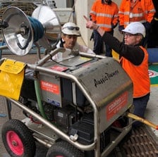 Aussie Pump’s Safety Training program is away of keeping high pressure water blaster operators injury free.