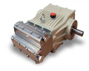 Bertolini’s 10.000 psi pump features forged 316 stainless steel head, a breakthrough in triplex pump design!