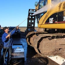 Clean machinery is easier to service and maintain