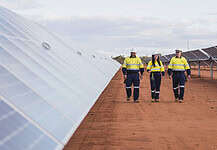 Gold Fields’ Au-some achievements (Image source: Gold Fields) A solar and battery plant was installed at the Gold Fields Gruyere mine with joint-venture partner Gold Road Resources in 2022.