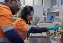 The next generation of modelling Separation group members Dr Bellson Awatey and Dr Mst Farhana Diba.