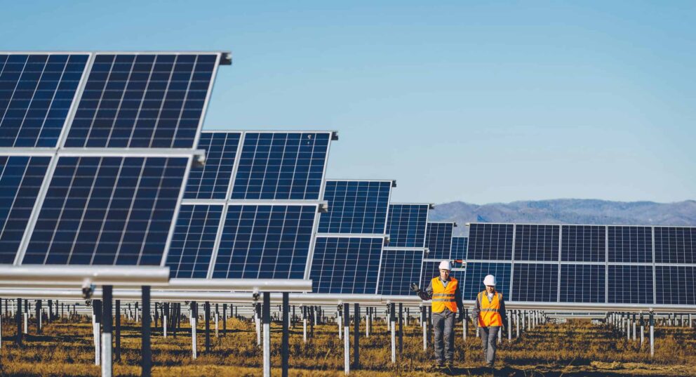 Rio Tinto estimates the solar farms will provide annual carbon emission reductions equivalent to taking 2,800 internal combustion engine cars off the road.