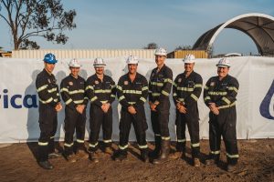 (Image source: Anglo American) Anglo American's Grosvenor mines rescue team won the 2023 Australian Underground Coal Mines Rescue competition. 