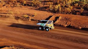 (Image source: Fortescue) Fortescue's battery electric haul truck prototype. 