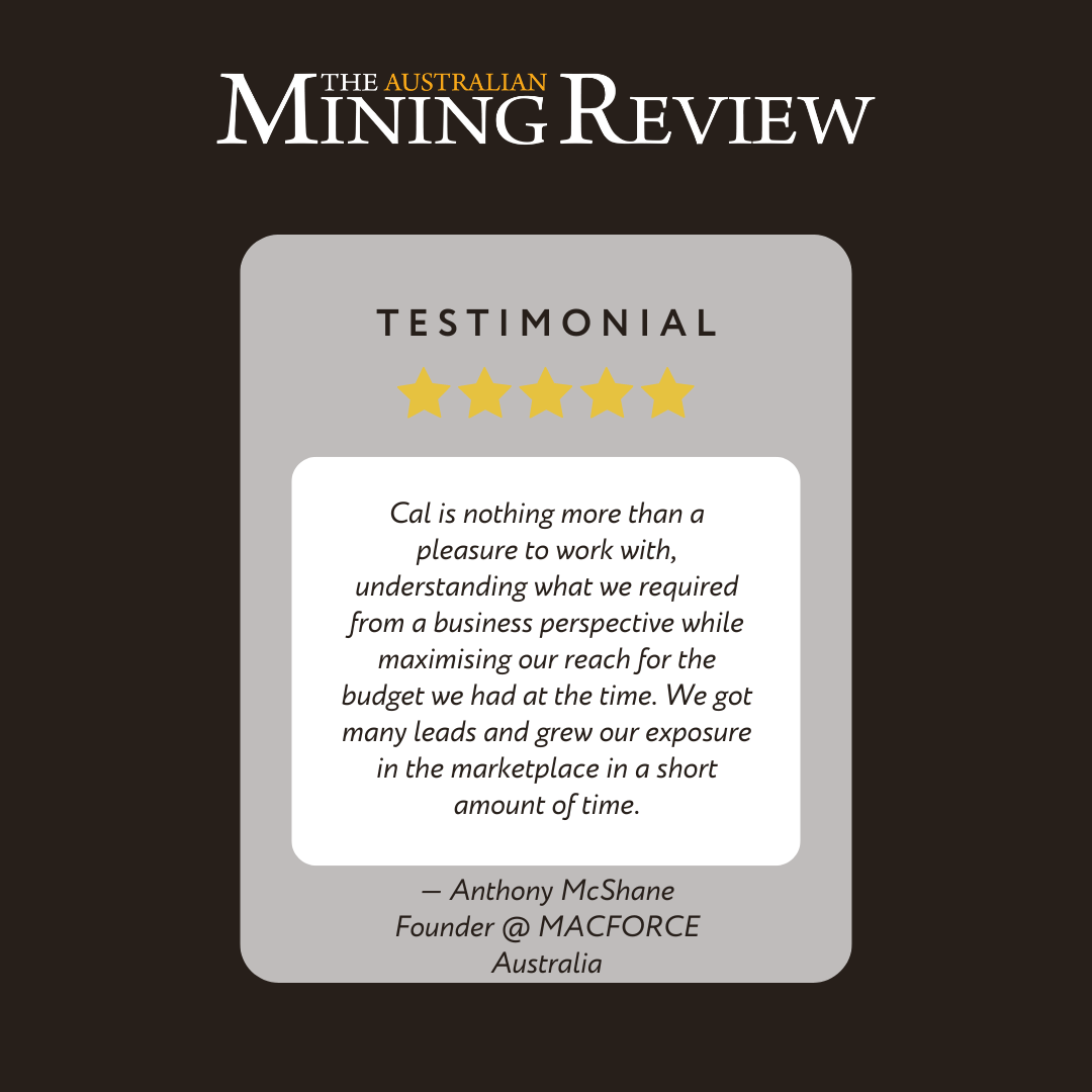 Testimonial - Anthony McShane Founder @ MACFORCE Australia