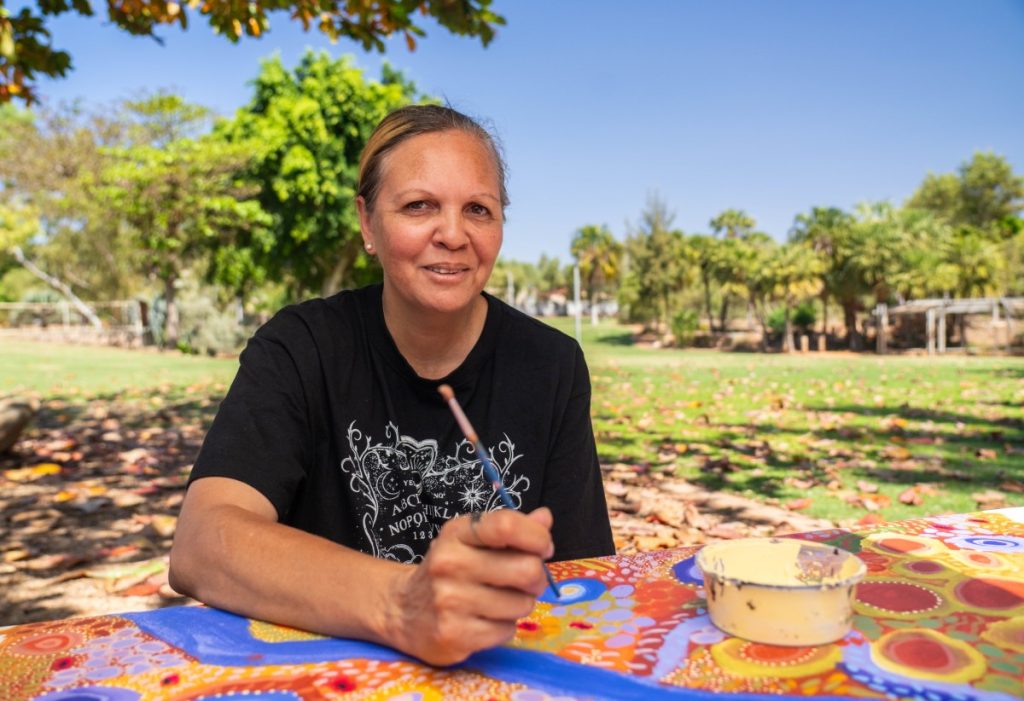 First held in 2006, Colours of our Country evolved from a pop-up exhibition originally commemorating 40 years of Rio Tinto’s iron ore operations in WA. 