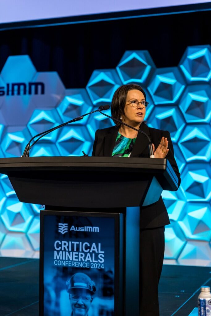 Australian Critical Minerals R&D Hub manager Lucy O’Connor.