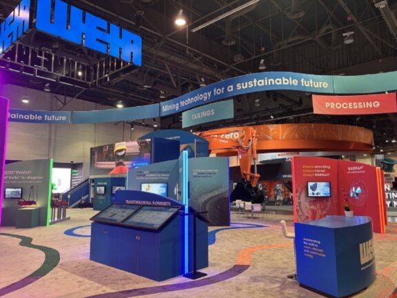 (Image source: Weir) Weir at MINExpo International 2024.