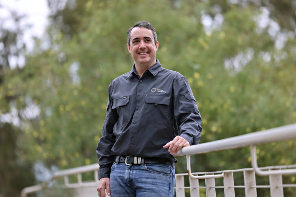 Chrysos managing director and chief executive Dirk Treasure.