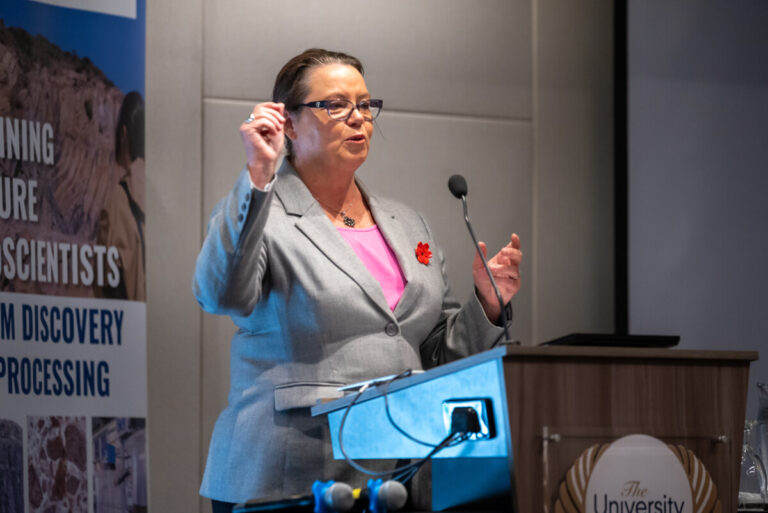 Minister King says the International Energy Agency projects that global lithium demand will increase almost ninefold by 2040, while the International Aluminium Institution expects global demand for aluminium will nearly double by 2050.