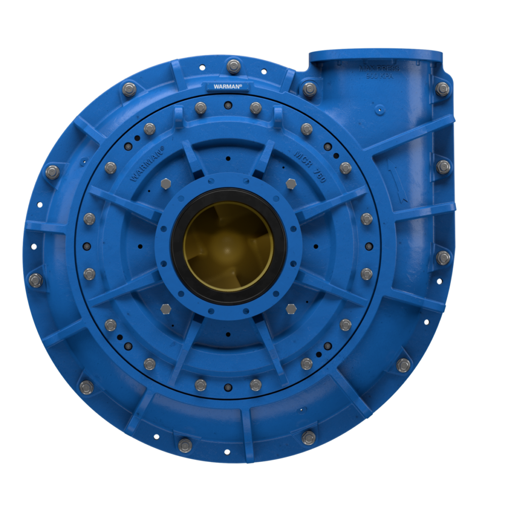(Image source: Weir) WARMAN® MCR® 760 slurry pump.