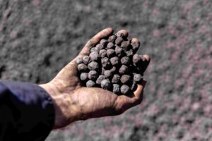 (Image source- Grange Resources.) Pellets.