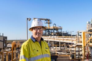 (Image source: Newmont) Newmont Tanami general manager Justin De Meillon.