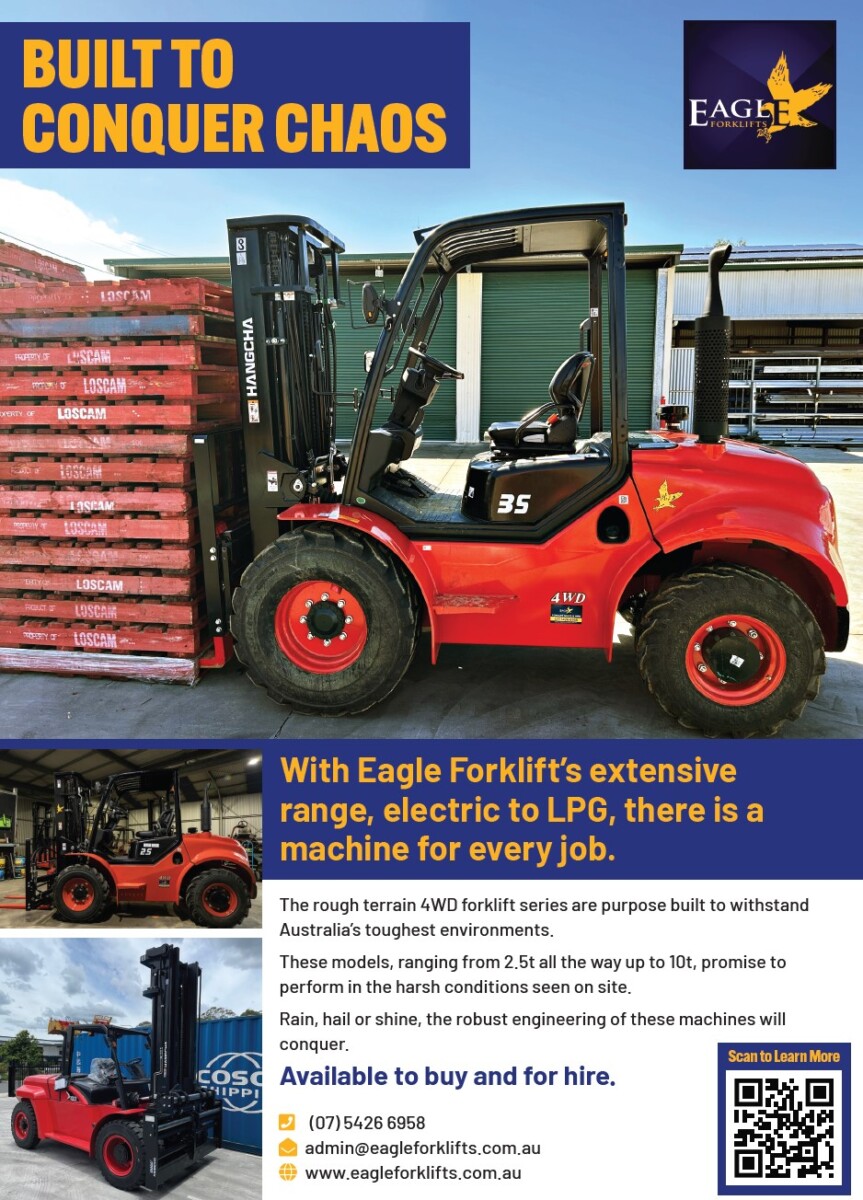 Eagle Forklifts - ad