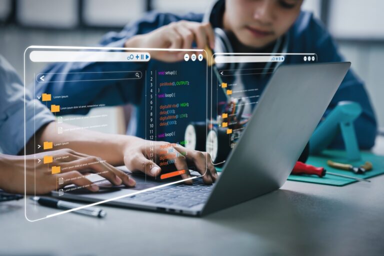 DigiTech’s exponential growth has seen the number of modules on offer — which focus on robotics, automation and coding — grow from one to eight, with each one aligned to the Australian curriculum.