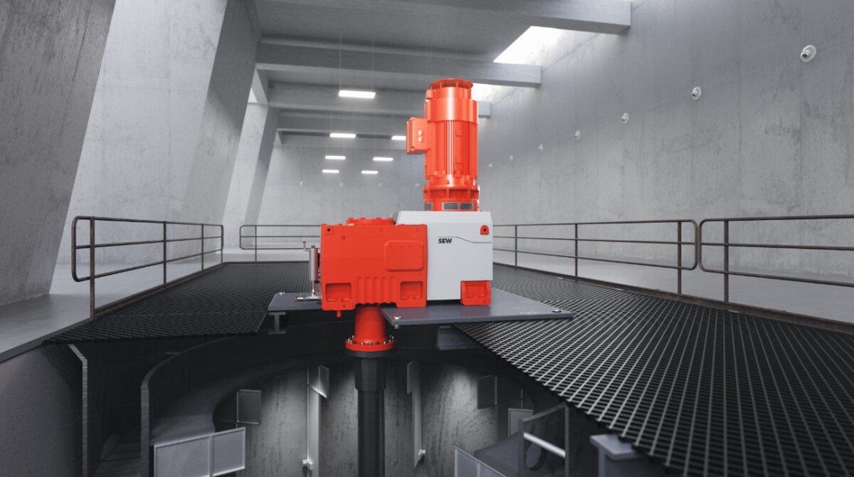 Purpose designed agitator and mixer drives-