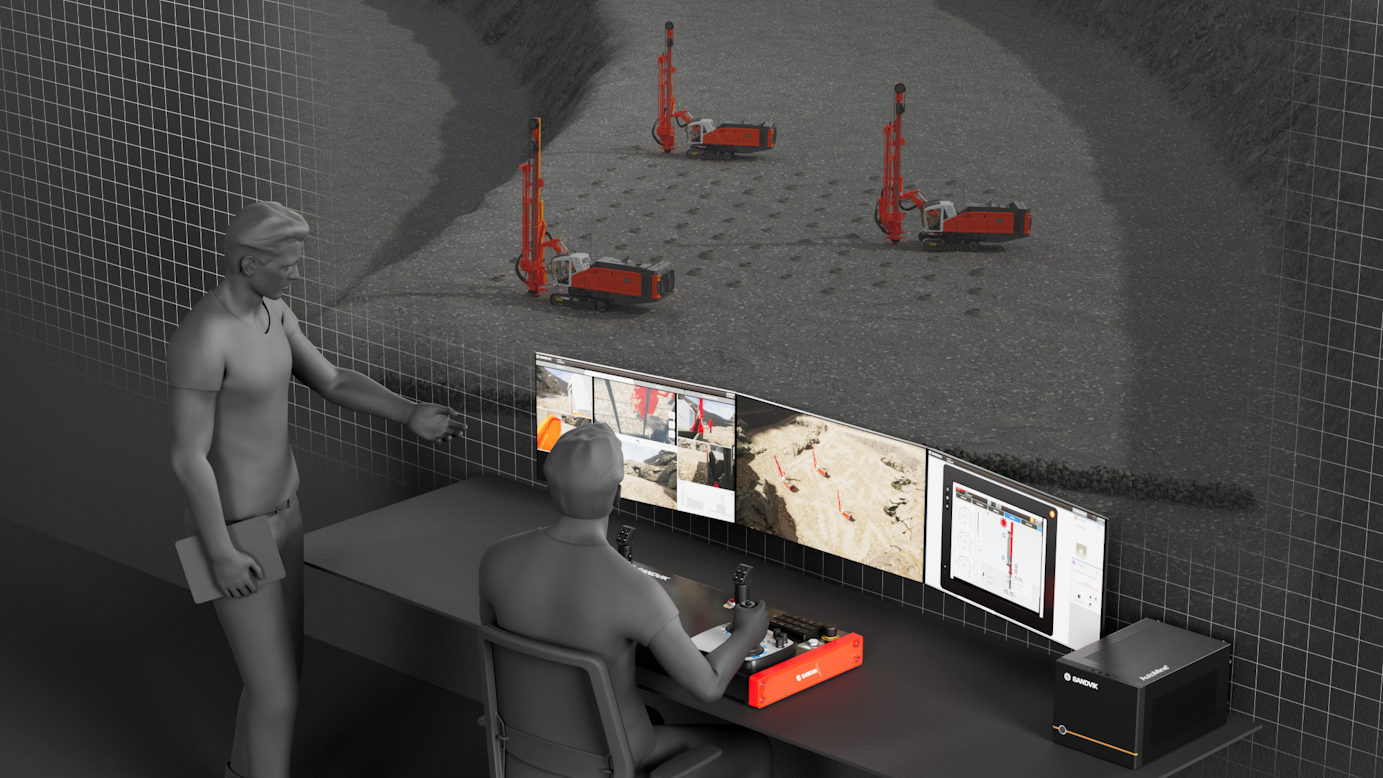 (Image source: Sandvik) The AutoMine Surface Drilling Training Simulator is compatible with both AutoMine Universal Operator Stations and rig-specific stations.