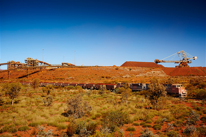 The Yandi iron ore mine, about 13km from the Ministers North deposit.