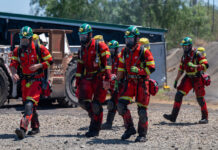 Australian mine rescue teams go head-to-head