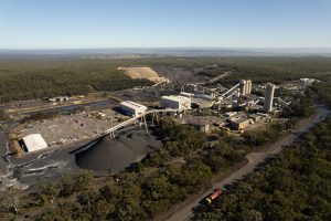 Appin Mine Coal Processing Plant - Aerial View
