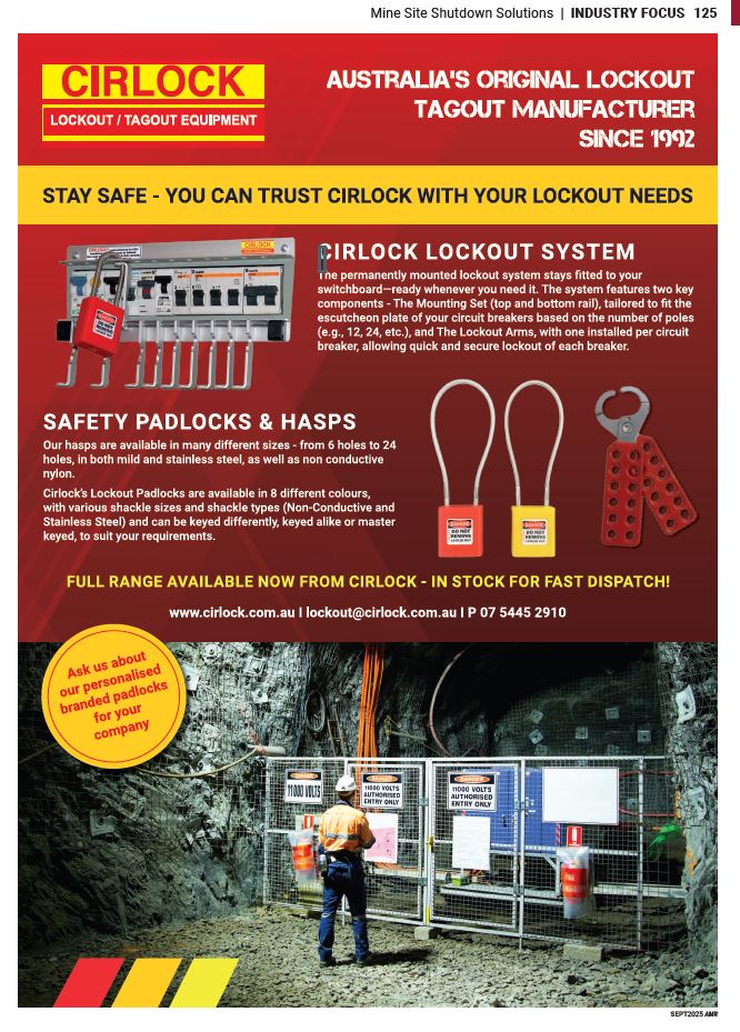 Australia's original lockout tagout manufacturer since 1992