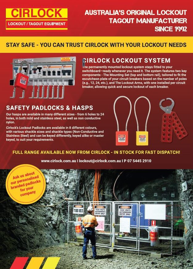 Australia's original lockout tagout manufacturer since 1992