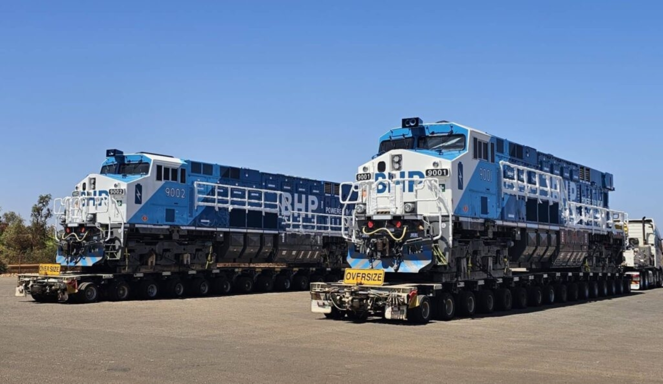 BHP launches Australia’s first electric locomotives