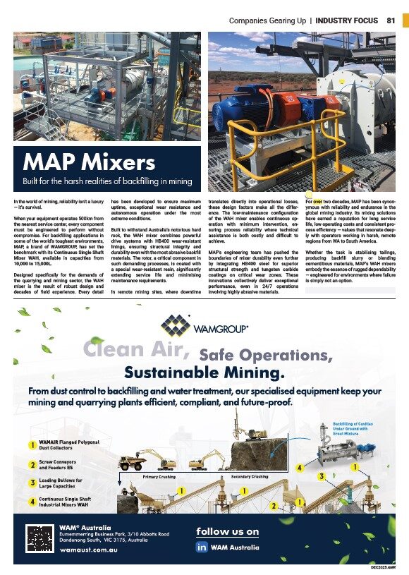 MAP mixers