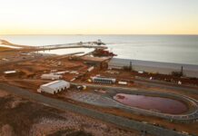 Onslow Iron transitions to gas onslow