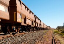 Rio Tinto’s first Pilbara-made railcar shutterstock_1041363826