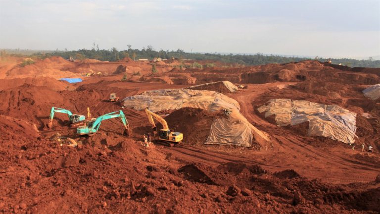 Pomalaa,,Indonesia,-,June,19,,2011:,Open,Nickel,Mining,Activity