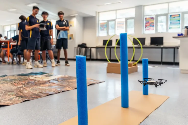 Students at Hedland Senior High School are gaining hands-on experience in drone technology and STEM pathways through a partnership with Fortescue (ASX: FMG).