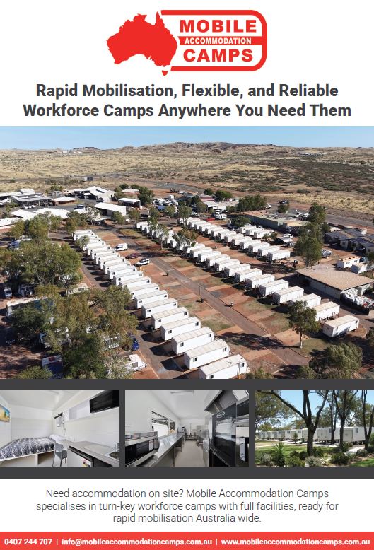 Need accommodation on site? Mobile Accommodation Camps specialises in turn-key workforce camps with full facilities, ready for rapid mobilisation Australia wide.