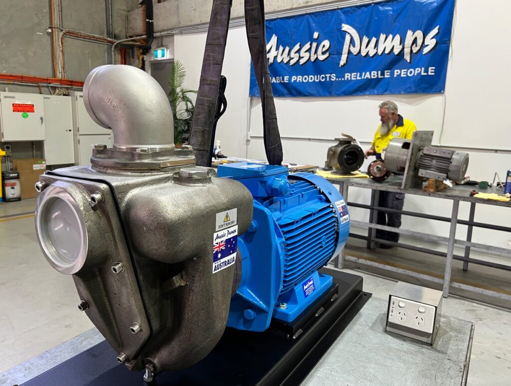 Aussie pumps goes stainless